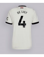 Manchester United Matthijs de Ligt #4 Alternativní Dres 2024-25 Krátký Rukáv